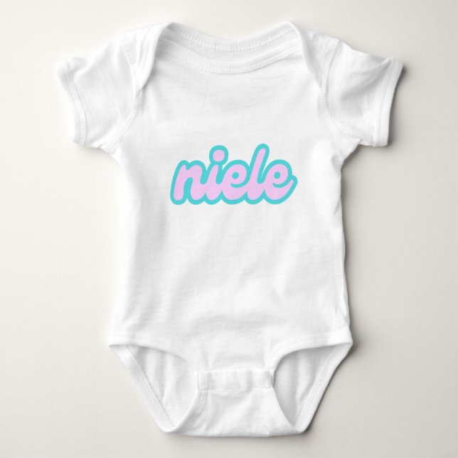 Niele Baby Outfit Baby Strampler (Vorderseite)