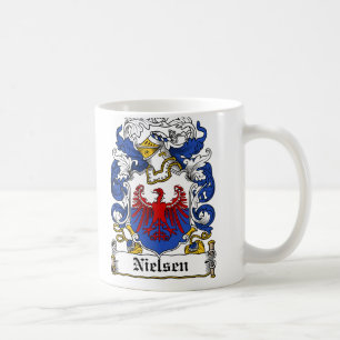 Nielsen-Familienwappen Kaffeetasse