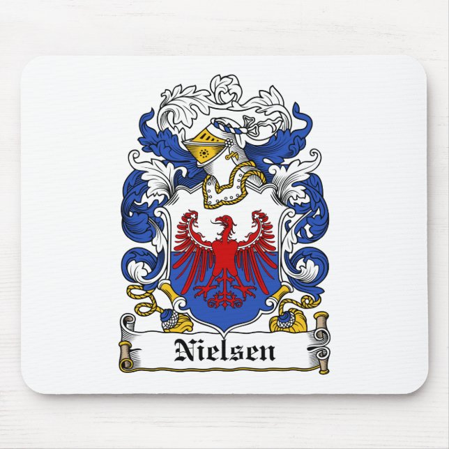 Nielsen-Familienwappen Mousepad (Vorne)