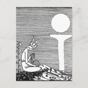 Nielsen's East of the Sun und West of the Moon Postkarte