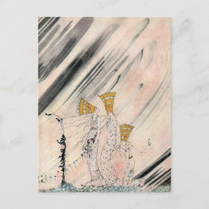 Nielsen's East of the Sun und West of the Moon Postkarte