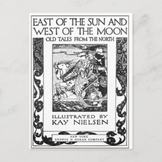 Nielsen's East of the Sun und West of the Moon Postkarte