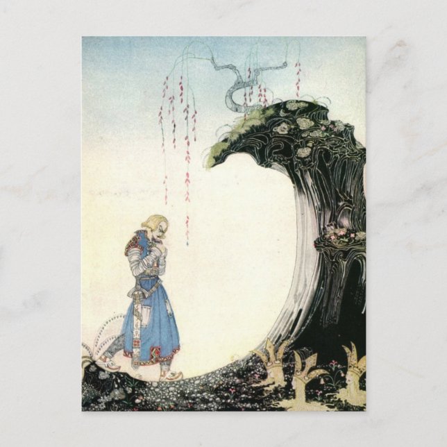 Nielsen's East of the Sun und West of the Moon Postkarte (Vorderseite)