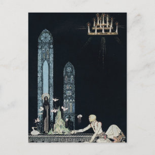 Nielsen's East of the Sun und West of the Moon Postkarte