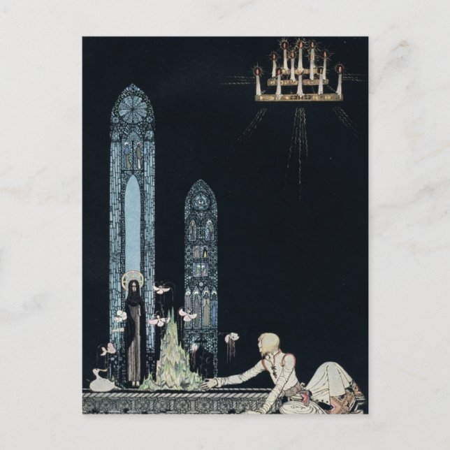 Nielsen's East of the Sun und West of the Moon Postkarte (Vorderseite)