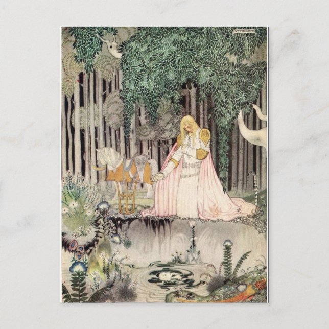 Nielsen's East of the Sun und West of the Moon Postkarte (Vorderseite)