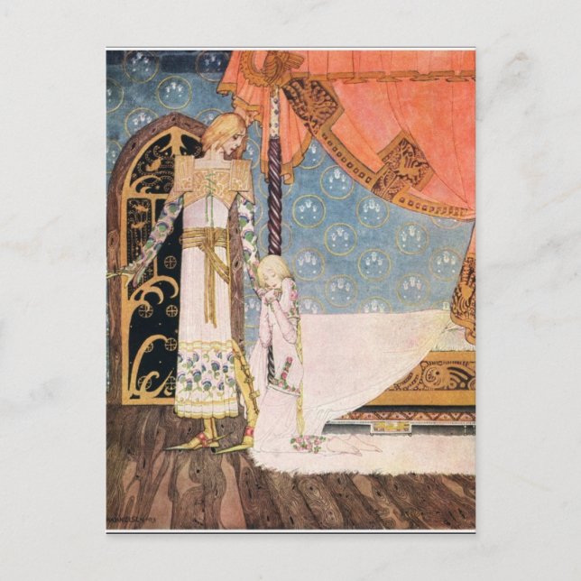 Nielsen's East of the Sun und West of the Moon Postkarte (Vorderseite)