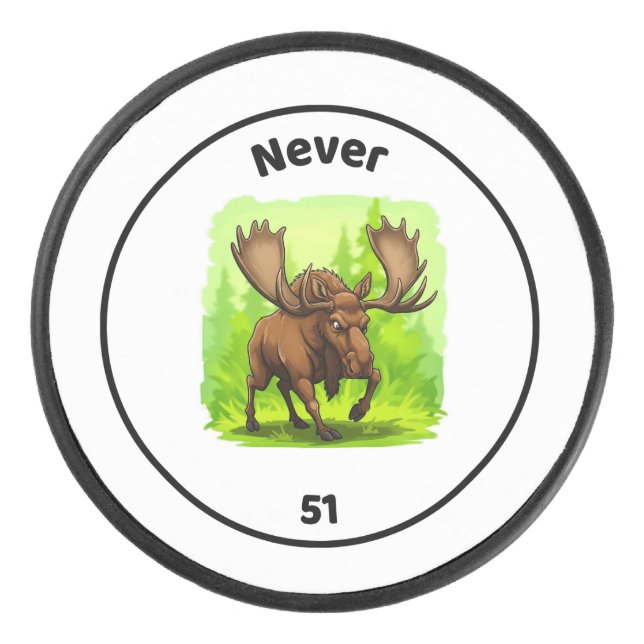 Niemals 51 Hockey Puck (Vorderseite)
