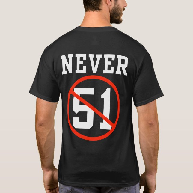 Niemals 51 St - Kanada Nie 51 Staat T-Shirt (Rückseite)