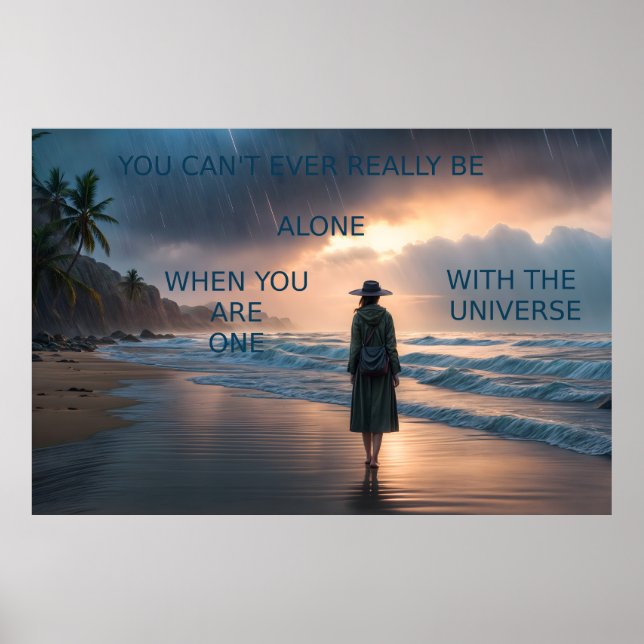 Niemals allein poster (Vorne)