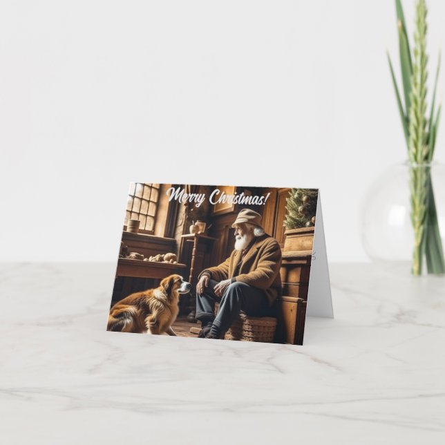 Niemals allein Urlaub Karte (Vorderseite)