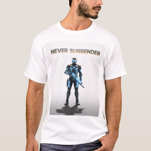 Niemals Aufgeben T-Shirt (Vorderseite)