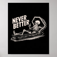 Niemals besser Skeleton Teemaschine für Männer Fra