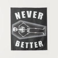 Niemals besser Tote im Skeletton Halloween