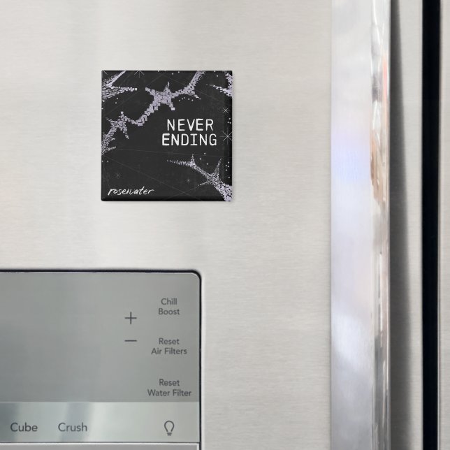 Niemals das Ende von Magnet durch Rosewater Band (In Situ (Kühlschrank))
