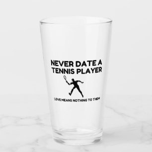 Niemals Datum: Tennisspieler Glas