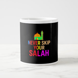 Niemals deine Salah-Morgentasse – Islamische tägli Jumbo-Tasse