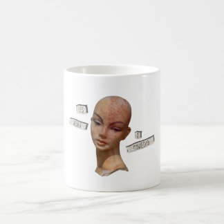 niemals eine Mannequin-TASSE Kaffeetasse