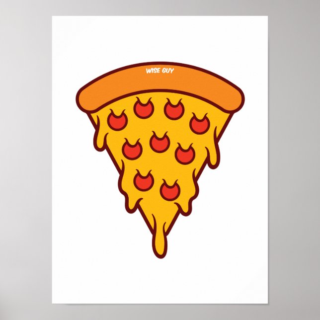 Niemals genug Käse Poster (Vorne)