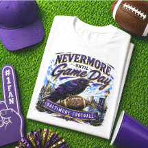 Niemals mehr bis zum Spieltag Baltimore Football-F