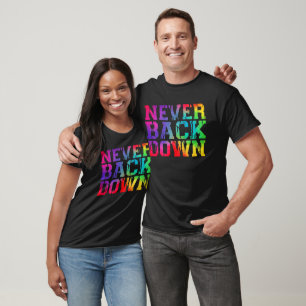 "Niemals nach unten" T-Shirt