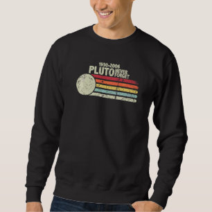 Niemals Pluto vergessen 1930 2006 Vintage  Weltrau Sweatshirt