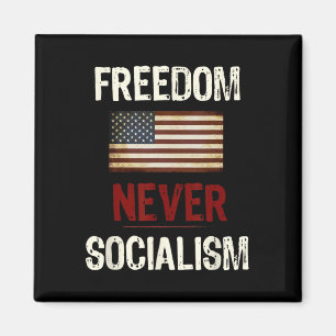 Niemals Sozialismus Antisozialistischer Republikan Magnet
