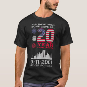 Niemals vergessen 9 11 T-Shirt