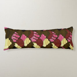 Niemals zu viel Schokolade - Valentinstag Candy Seitenschläferkissen