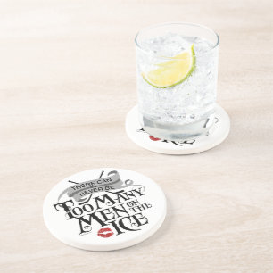 Niemals zu viele Männer (Hockey) Untersetzer