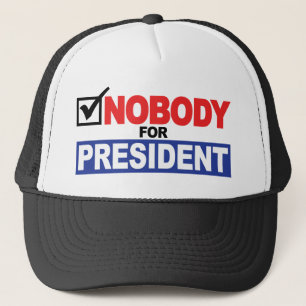 Niemand als Präsident Truckerkappe