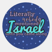 Niemand erwähnte Israel wörtlich