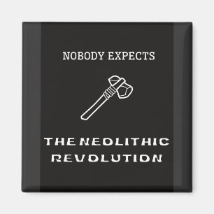Niemand erwartet die neolithische Revolution Magnet