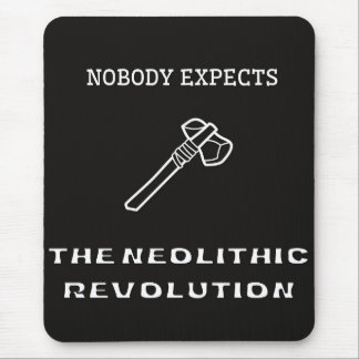 Niemand erwartet die neolithische Revolution Mousepad