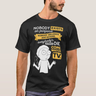 Niemand existiert absichtlich, niemand gehört irg T-Shirt