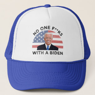 Niemand F**hat einen Biden Truckerkappe