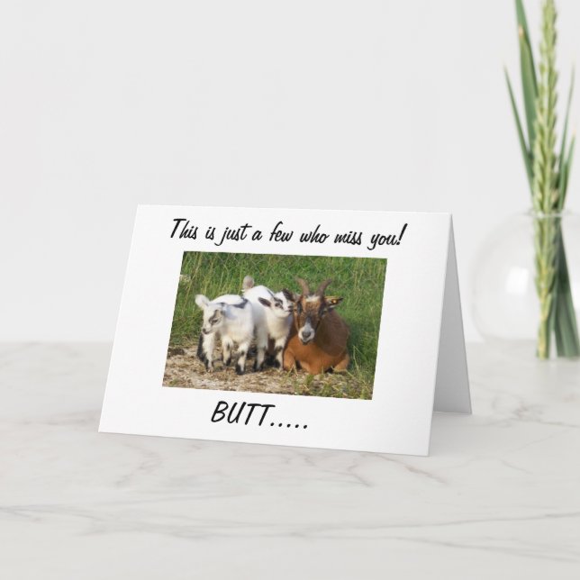 NIEMAND FEHLT DICH ALS "WIR TUN". KARTE (Vorderseite)