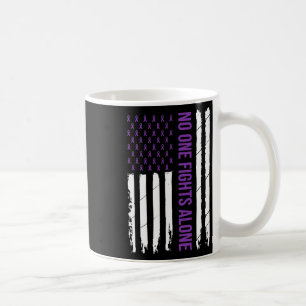 Niemand fliegt allein Lila Ribbon Heimerheimer's A Kaffeetasse