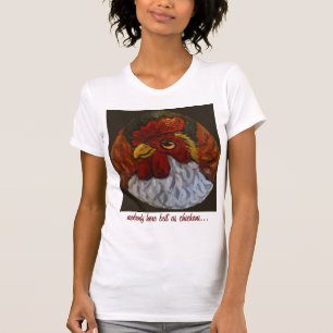 niemand hier aber wir Hühner T-Shirt