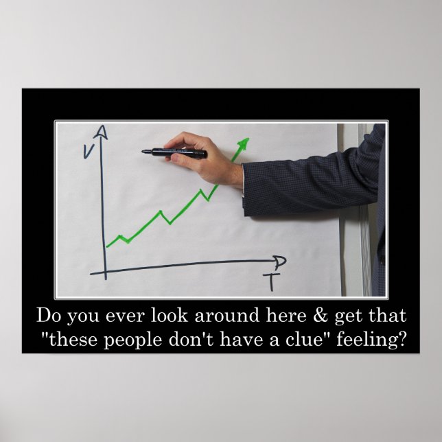 Niemand hier weiß, was sie tun (S) Poster (Vorne)