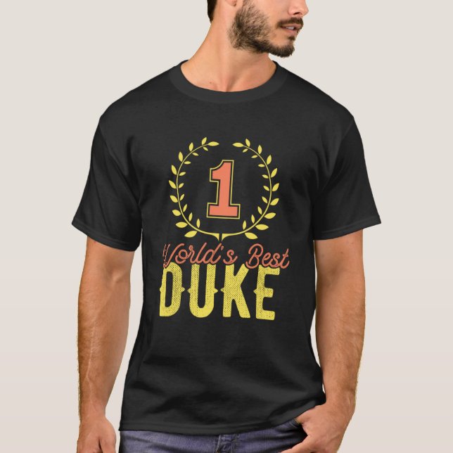 Niemand in der Welt der beste Duke T-Shirt (Vorderseite)