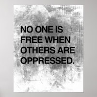 NIEMAND IST FREI, WENN ANDERE GEGENSTAND SIND.