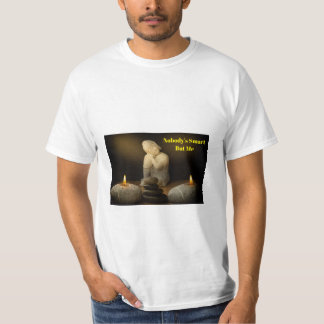 Niemand ist intelligent außer mir - kühnes Buddha T-Shirt