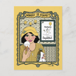 Niemand ist Perfect_C_ Postcard Postkarte
