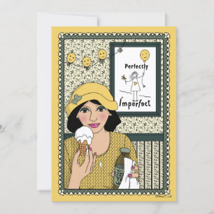 Niemand ist perfekt_C flache Karte 5"x7"