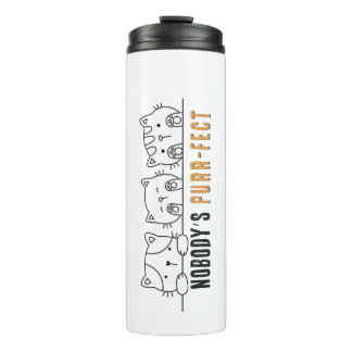 Niemand ist perfekt thermosbecher
