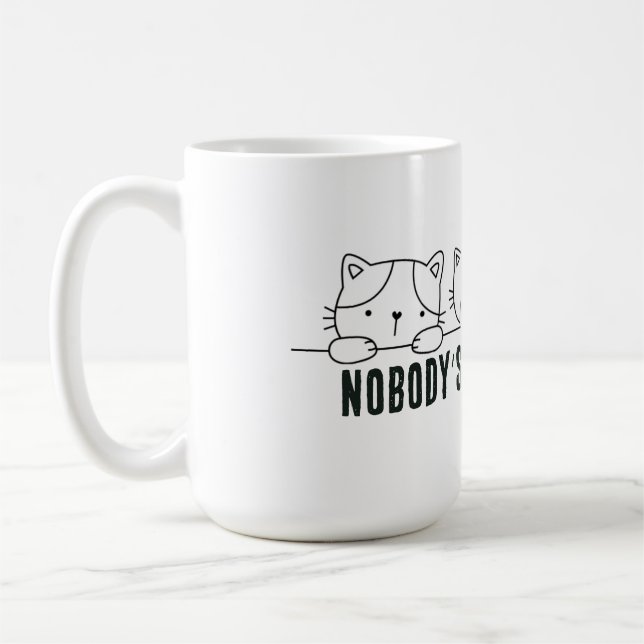 Niemand ist purr-fekt kaffeetasse (Links)