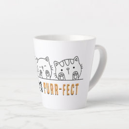 Niemand ist purr-fekt milchtasse