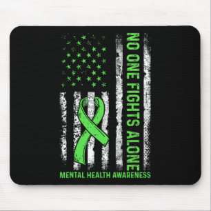 Niemand kämpft allein gegen die psychische Gesundh Mousepad