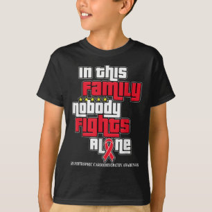 Niemand kämpft allein gegen hypertrophe Kardiomyop T-Shirt